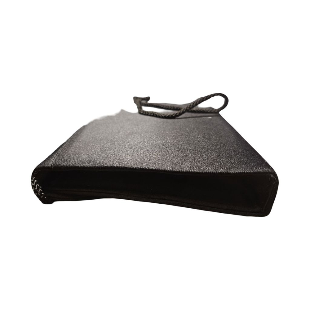 Carla Marchi | Butterfly Beaded Black Evening Clutch with Braided Strap - Picture 10 of 10